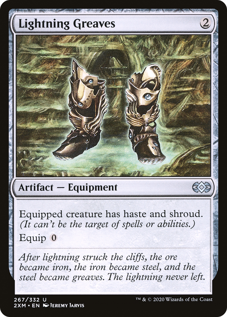 Lightning Greaves (2XM-267) (Foil)