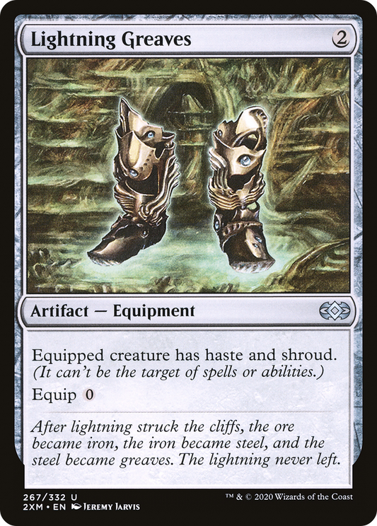 Lightning Greaves (2XM-267) (Foil)