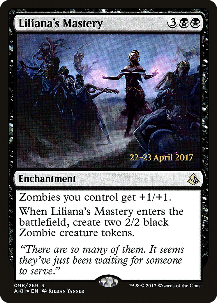 Liliana's Mastery (PRE-98S) (Foil)