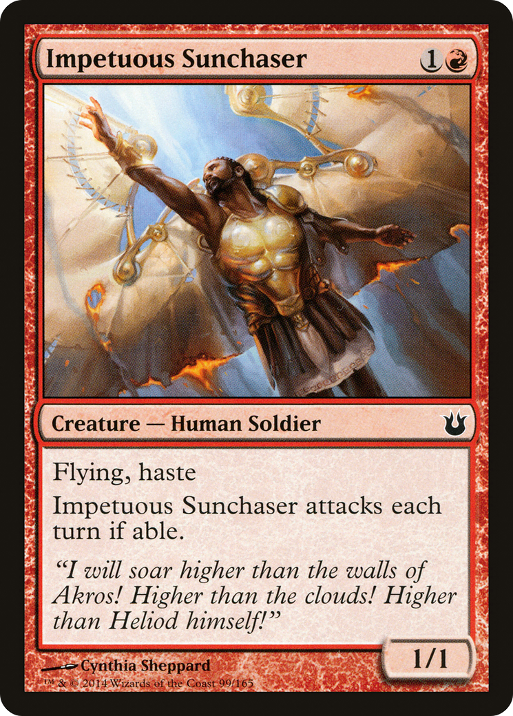 Impetuous Sunchaser (BNG-099) (Foil)