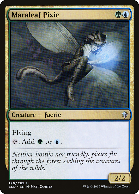 Maraleaf Pixie (ELD-196) (Foil)