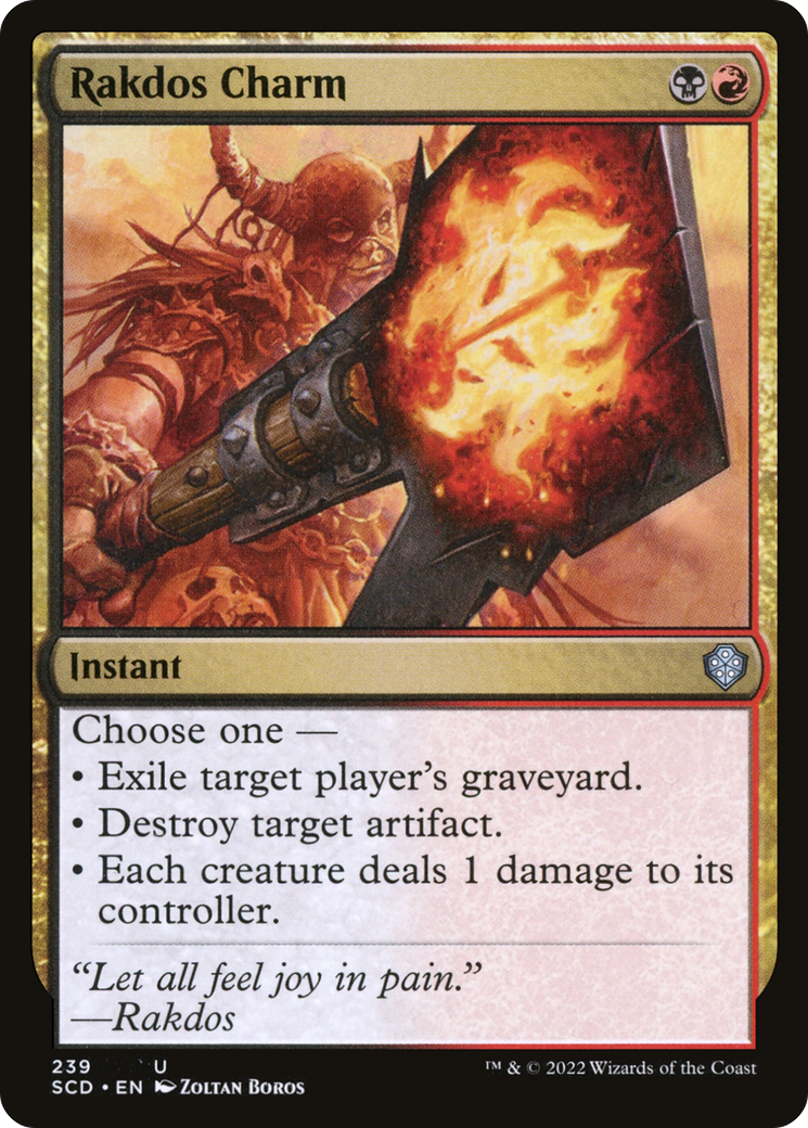 Rakdos Charm (SCD-239)