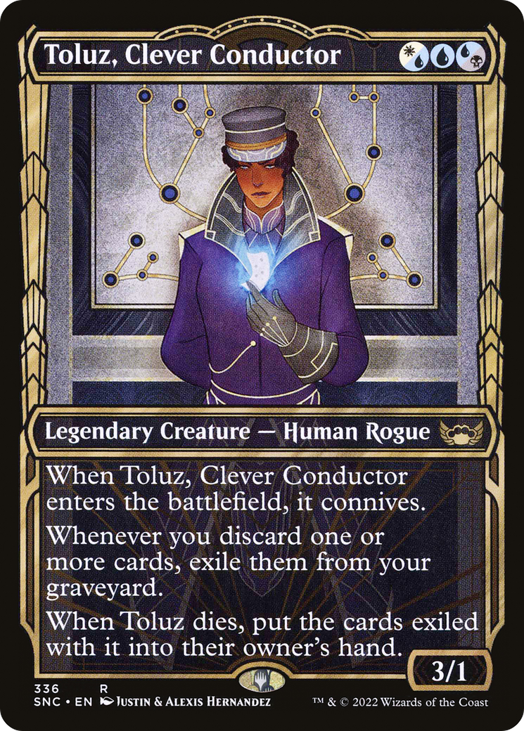 Toluz, Clever Conductor (SNC-336) (Showcase) (Foil)