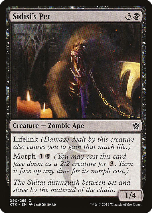 Sidisi's Pet (KTK-090) (Foil)