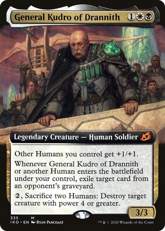 General Kudro of Drannith (IKO-335) (Extended Art) (Foil)