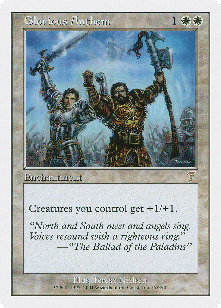 Glorious Anthem (7ED-017)