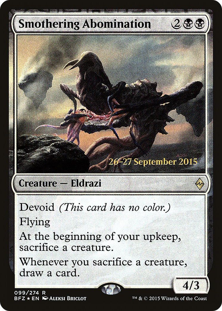 Smothering Abomination (PRE-99S) (Foil)
