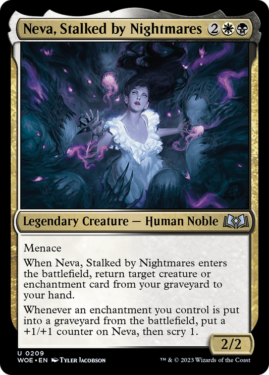 Neva, Stalked by Nightmares (WOE-209) (Foil)