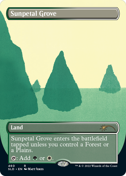 Sunpetal Grove (SLD-460) (Borderless) (Foil)