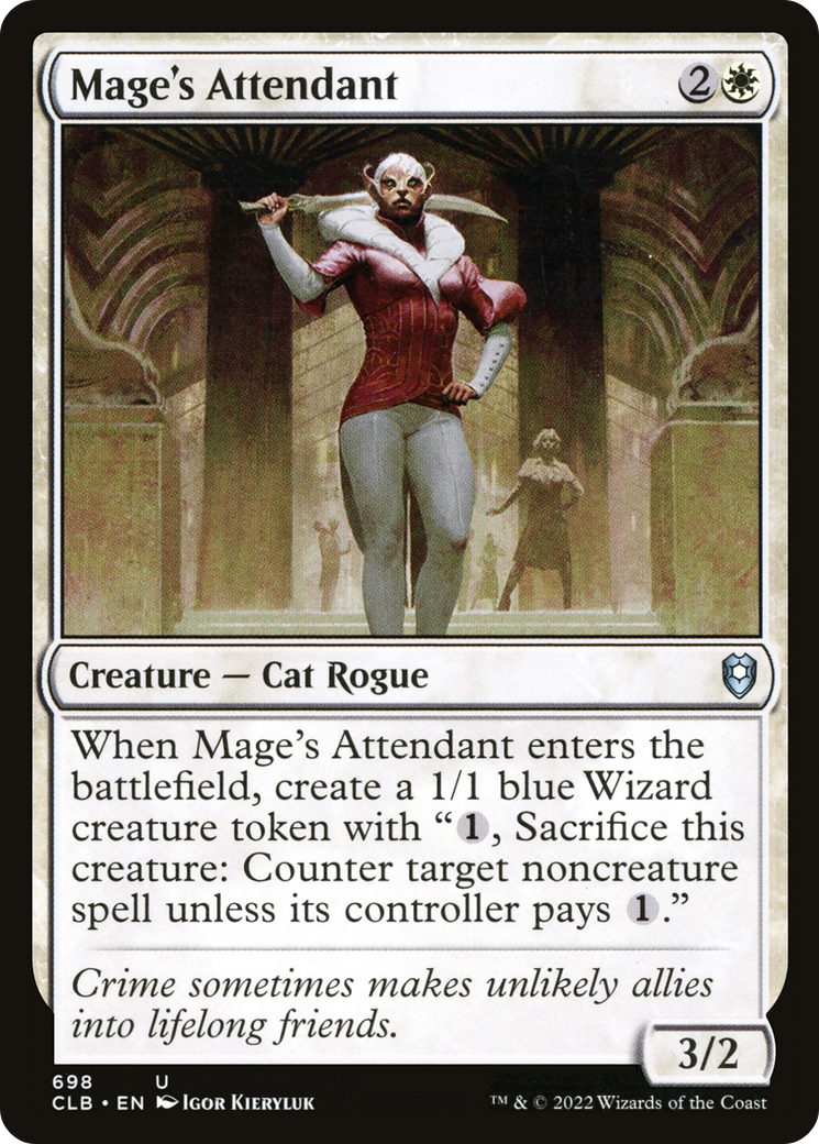 Mage's Attendant (CLB-698)