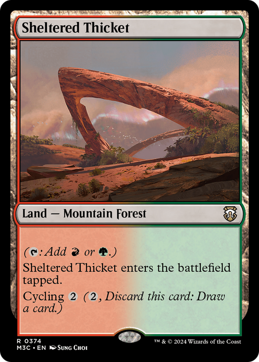 Sheltered Thicket (M3C-374)