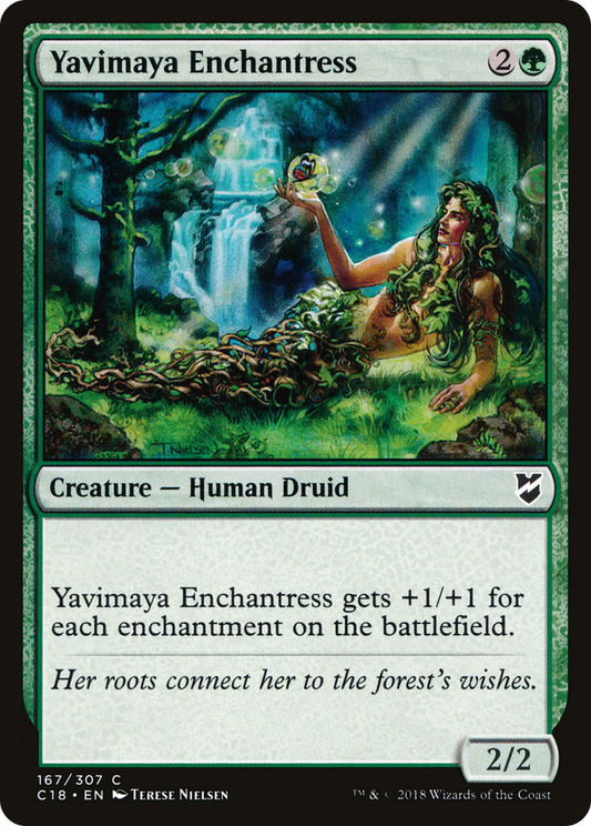 Yavimaya Enchantress (C18-167)