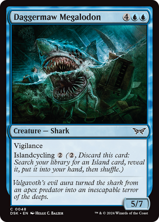 Daggermaw Megalodon (DSK-048) (Foil)
