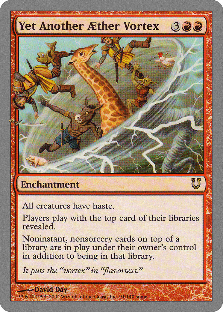 Yet Another Aether Vortex (UNH-091) (Foil)