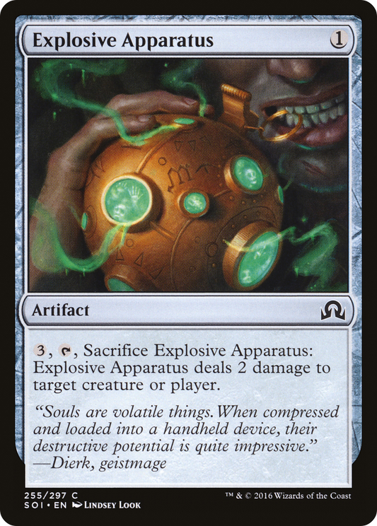 Explosive Apparatus (SOI-255) (Foil)