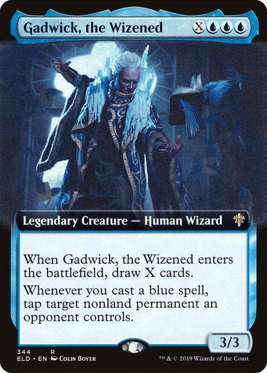 Gadwick, the Wizened (ELD-344) (Extended Art)