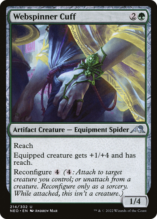 Webspinner Cuff (NEO-214) (Foil)