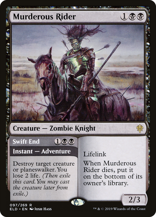 Murderous Rider // Swift End (ELD-097)