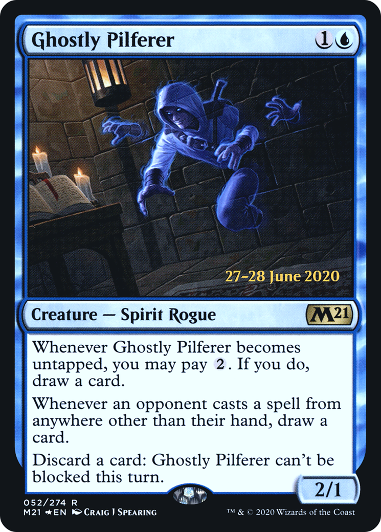 Ghostly Pilferer (PRE-52S) (Foil)