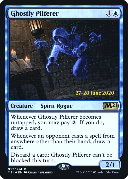 Ghostly Pilferer (PRE-52S) (Foil)