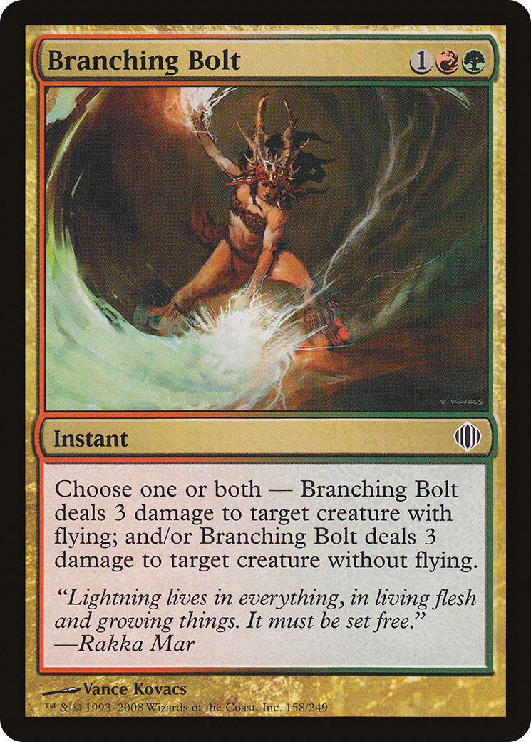 Branching Bolt (ALA-158) (Foil)
