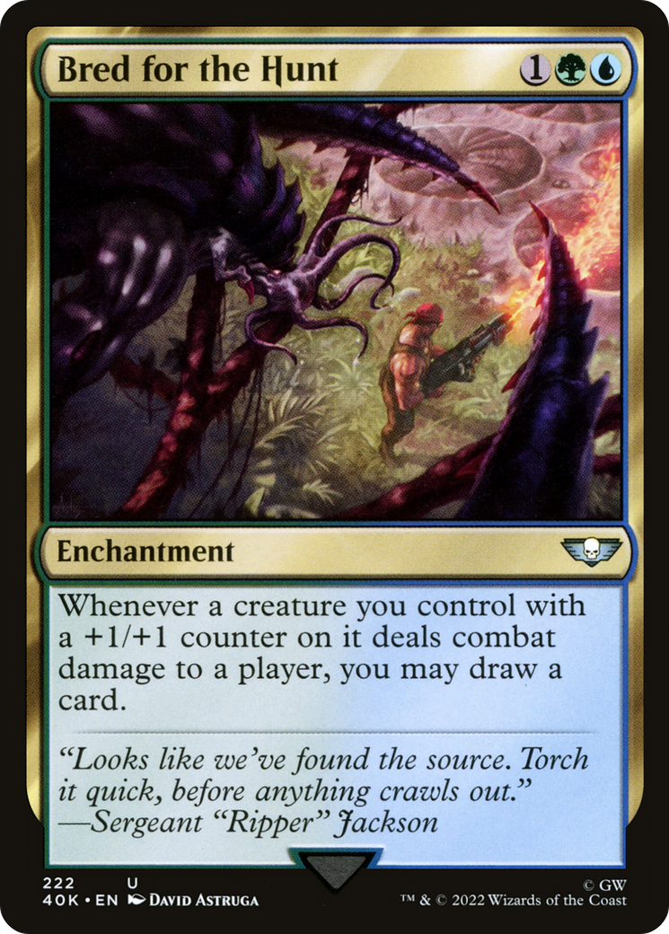 Bred for the Hunt (40K-222)