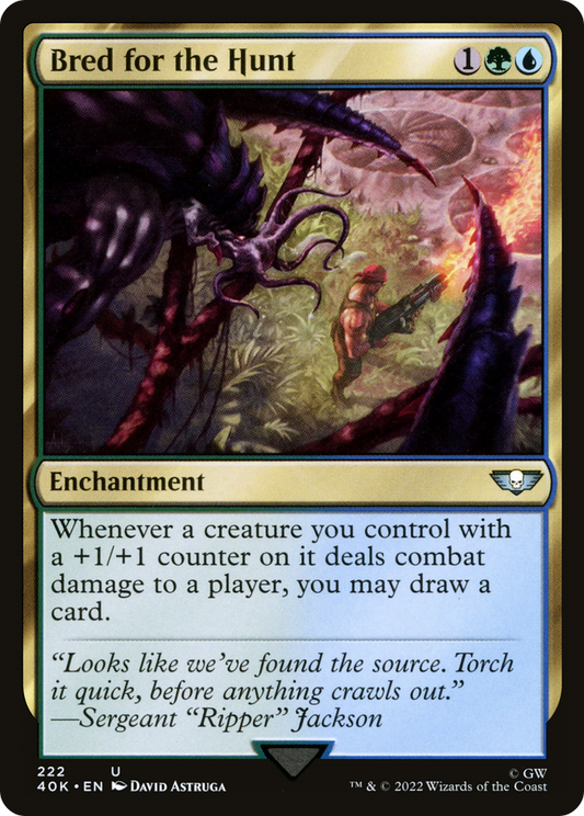 Bred for the Hunt (40K-222)