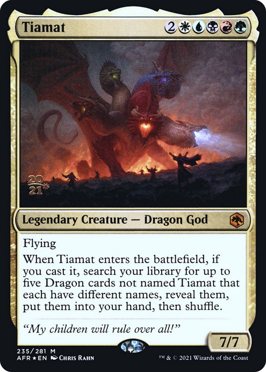 Tiamat (PRE-235S) (Foil)