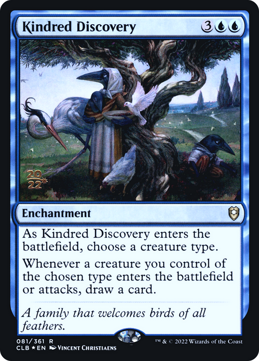 Kindred Discovery (PRE-81S) (Foil)