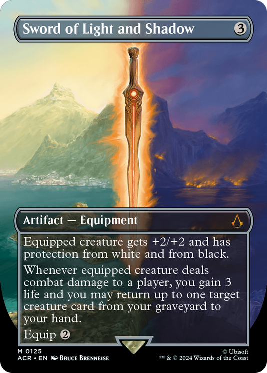 Sword of Light and Shadow (ACR-125) (Borderless) (Foil)