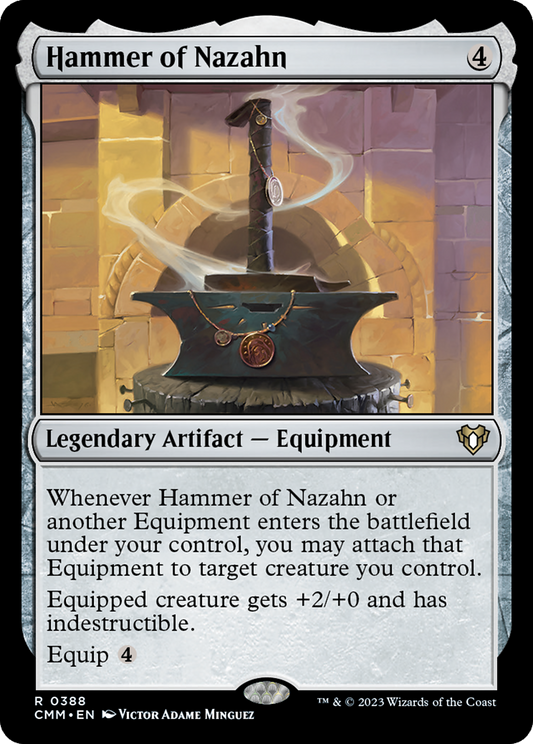 Hammer of Nazahn (CMM-388) (Foil)