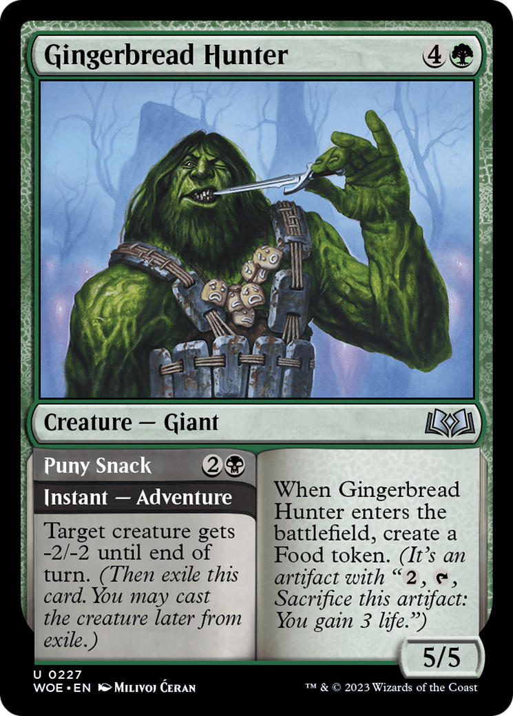 Gingerbread Hunter // Puny Snack (WOE-227)