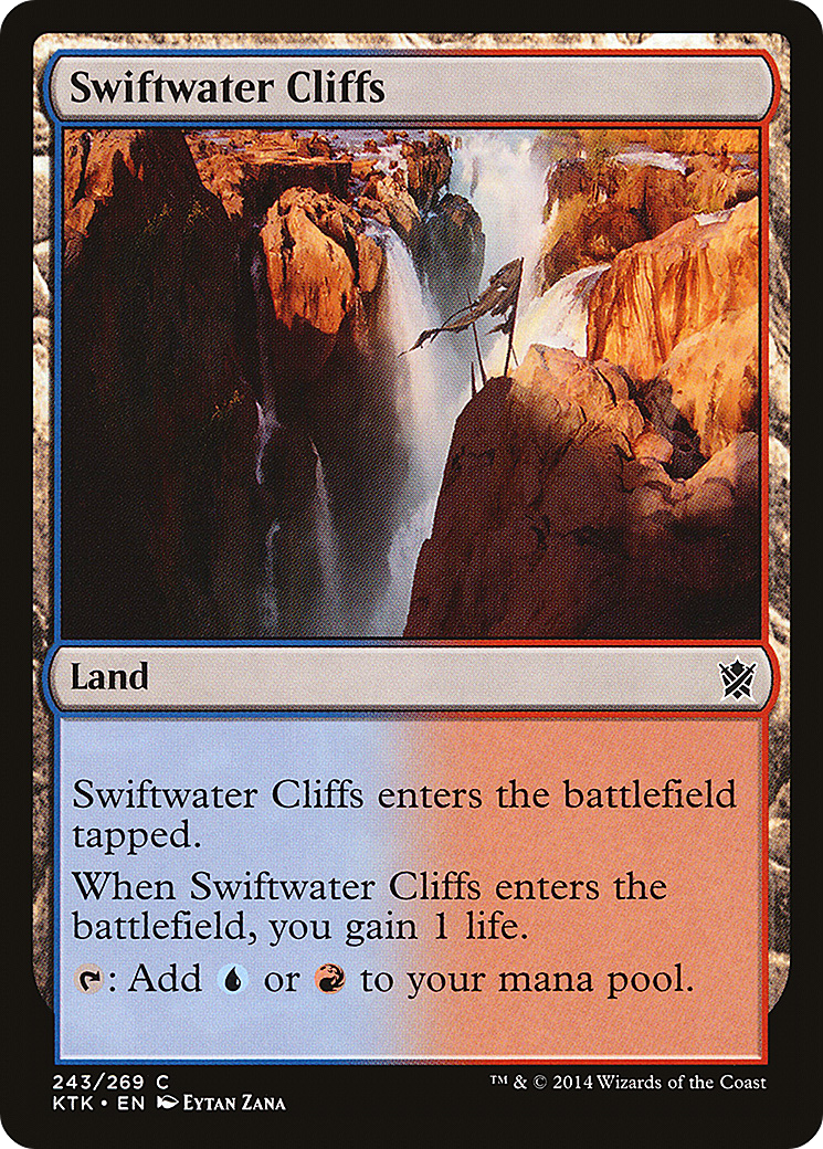 Swiftwater Cliffs (KTK-243) (Foil)