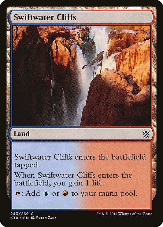 Swiftwater Cliffs (KTK-243) (Foil)