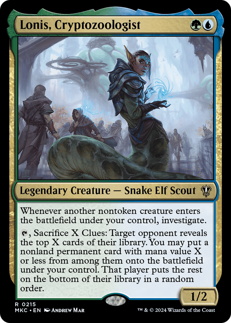 Lonis, Cryptozoologist (MKC-215)