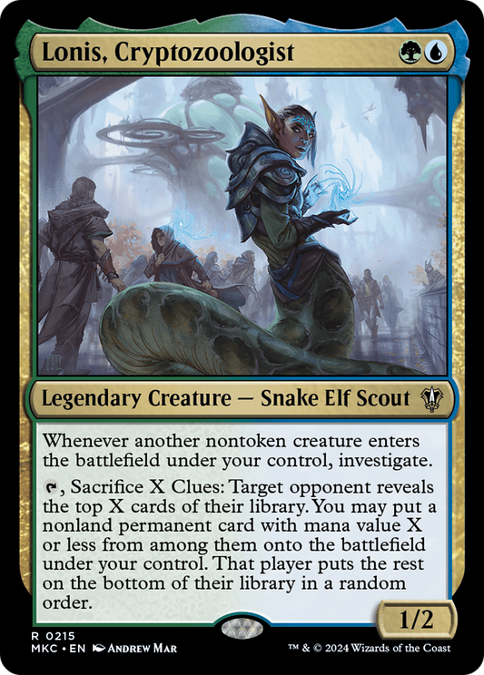 Lonis, Cryptozoologist (MKC-215)