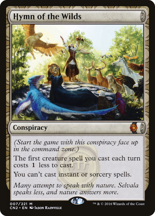 Hymn of the Wilds (CN2-007) (Foil)