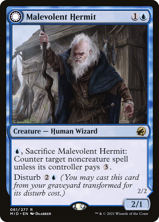 Malevolent Hermit // Benevolent Geist (MID-061)