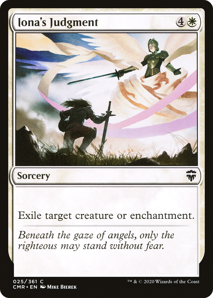 Iona's Judgment (CMR-025) (Foil)
