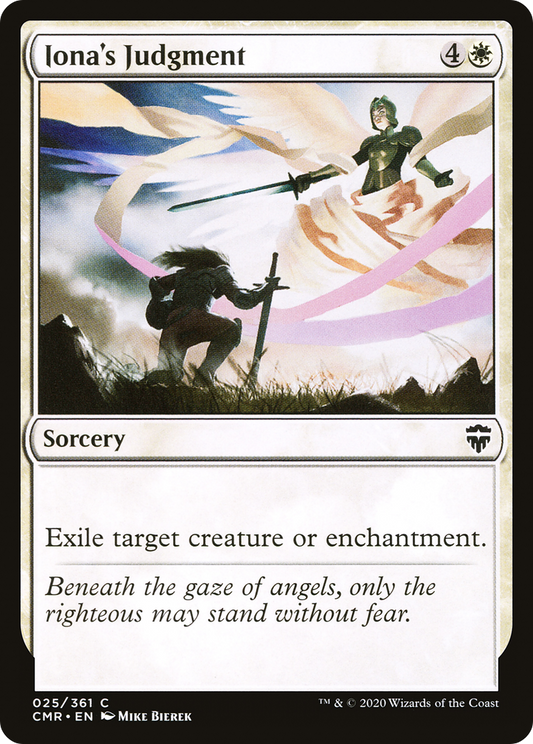 Iona's Judgment (CMR-025) (Foil)