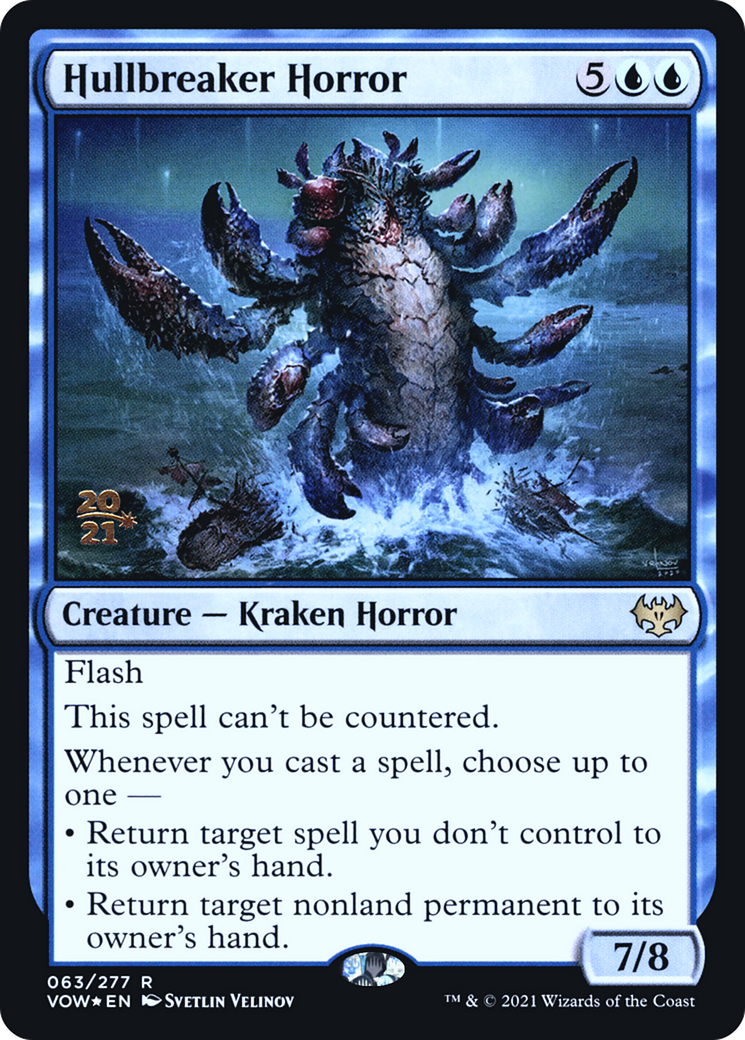 Hullbreaker Horror (PRE-63S) (Foil)