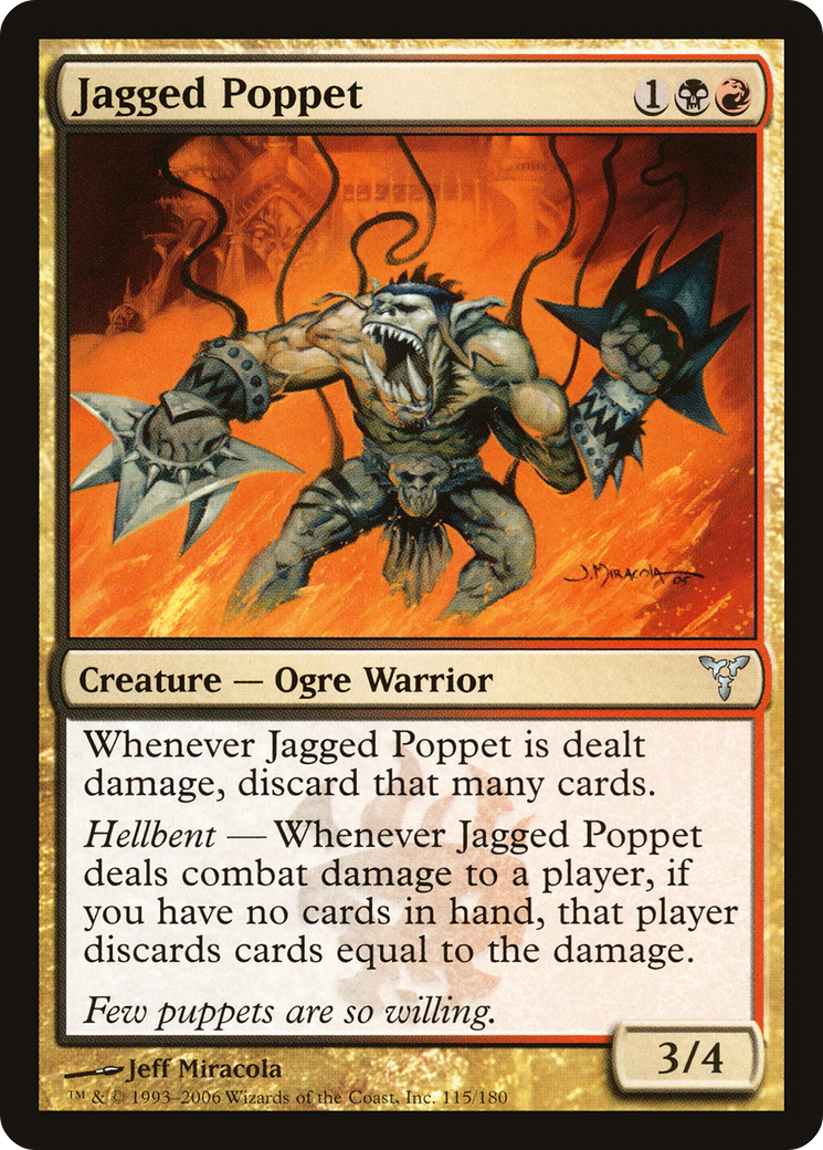 Jagged Poppet (DIS-115) (Foil)