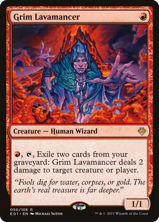 Grim Lavamancer (AC2-050)