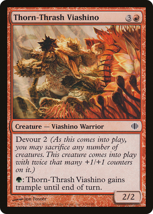Thorn-Thrash Viashino (ALA-116) (Foil)