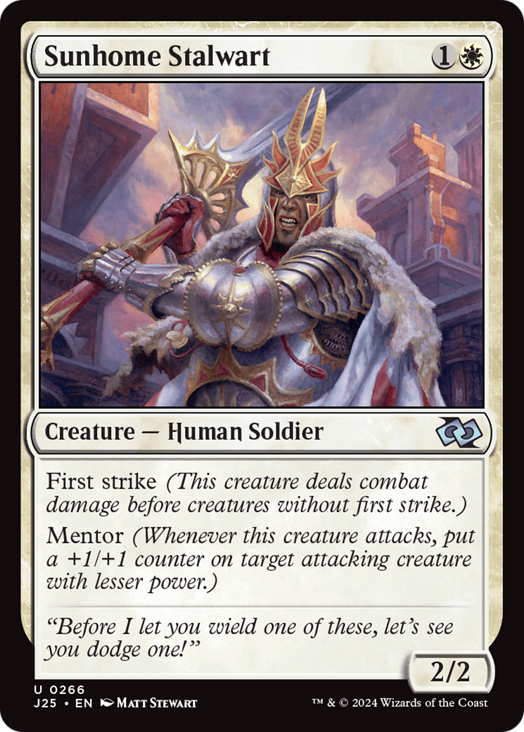 Sunhome Stalwart (J25-266)