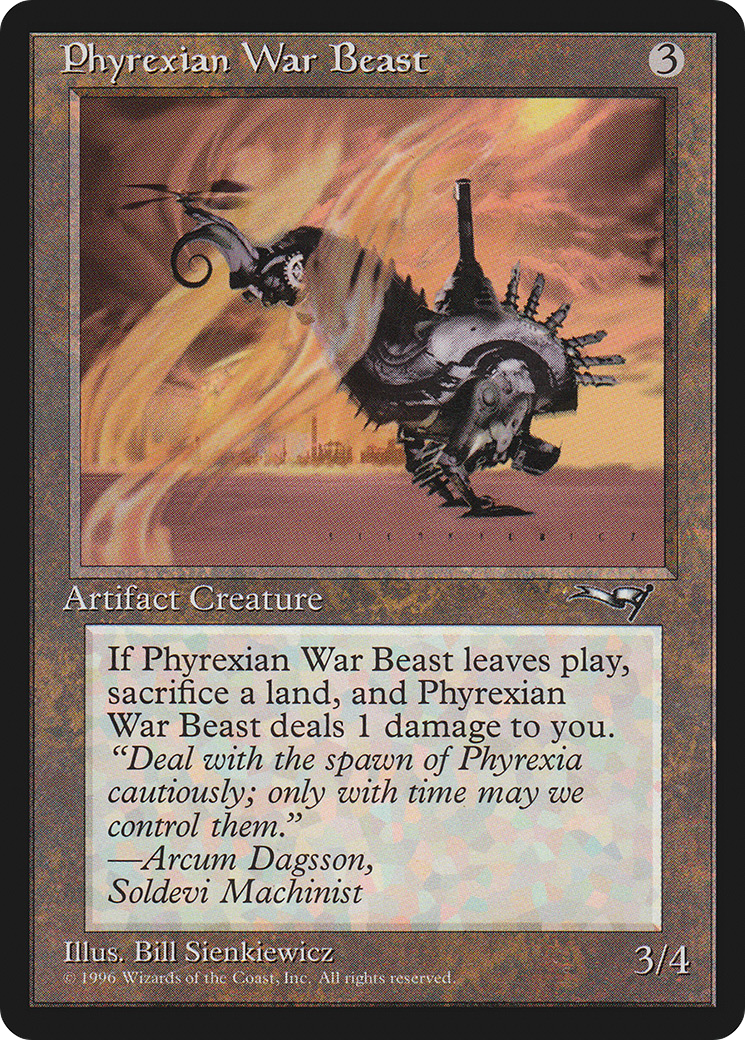 Phyrexian War Beast (ALL-127A)