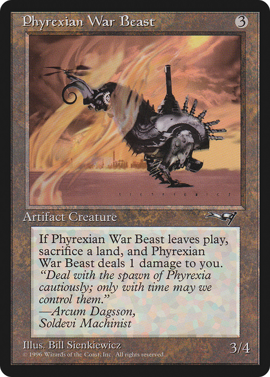 Phyrexian War Beast (ALL-127A)