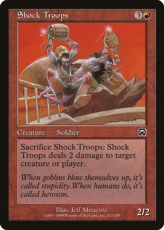 Shock Troops (MMQ-212) (Foil)