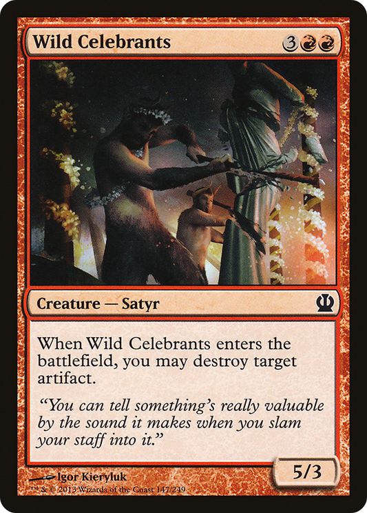 Wild Celebrants (THS-147) (Foil)