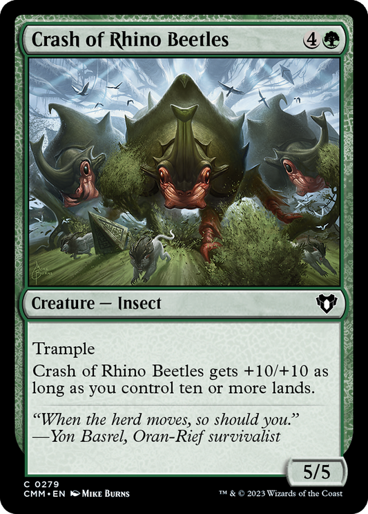 Crash of Rhino Beetles (CMM-279)